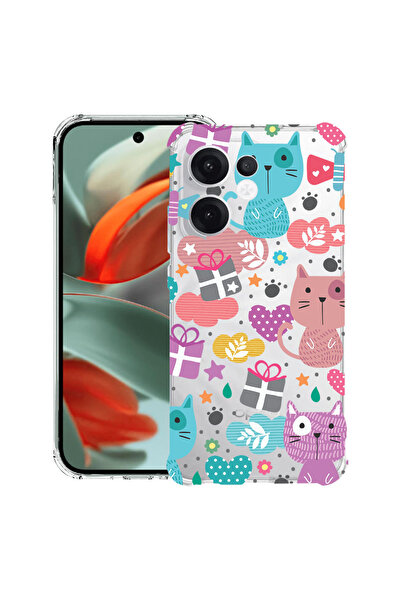 bestcase Carcasă spate antișoc pentru OPPO Reno13 F 5G, Lovely Cat, 1988247 A...