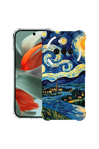 bestcase Carcasă spate antișoc pentru telefonul Nothing (3a), Starry Night, 1...