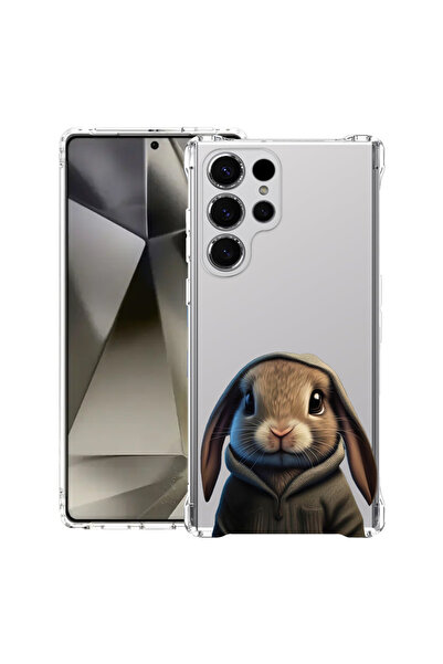 bestcase Αντικραδασμική θήκη πλάτης για Samsung Galaxy S25 Ultra, Sweet Rabbi...
