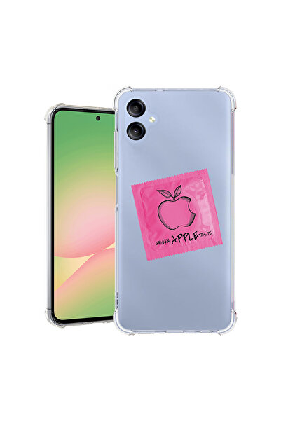 bestcase Carcasă spate antișoc pentru Samsung Galaxy A06 4G, roz, cu gust App...