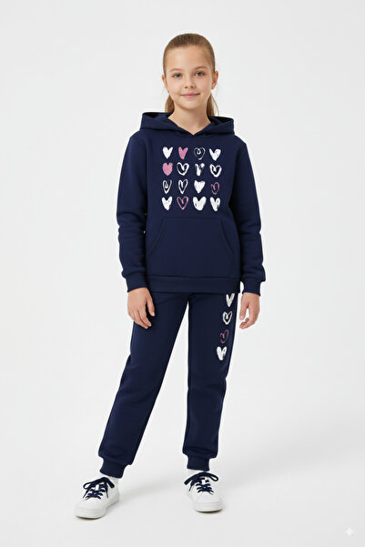 panios kids SET DE TRENING PENTRU FATA CU CAPAC SI BUCĂTĂ CU IMPRIMARE IN FOR...