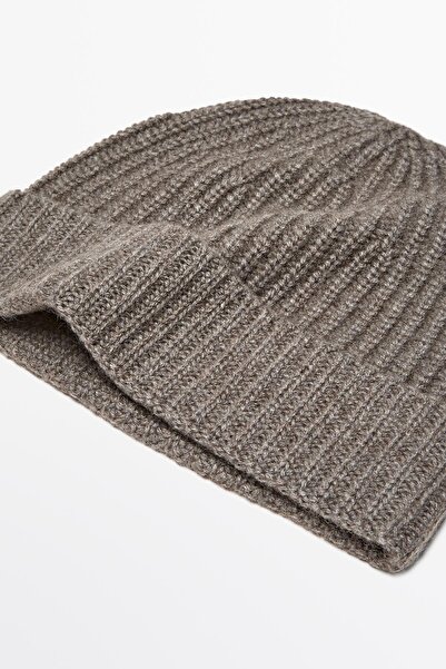 Massimo Dutti Fitilli %100 kaşmir bere