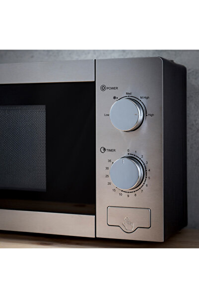 Voltz Microwave oven Oliver OV51443C, 700W, 20 l, 5 levels, Timer, Defrost, Gray