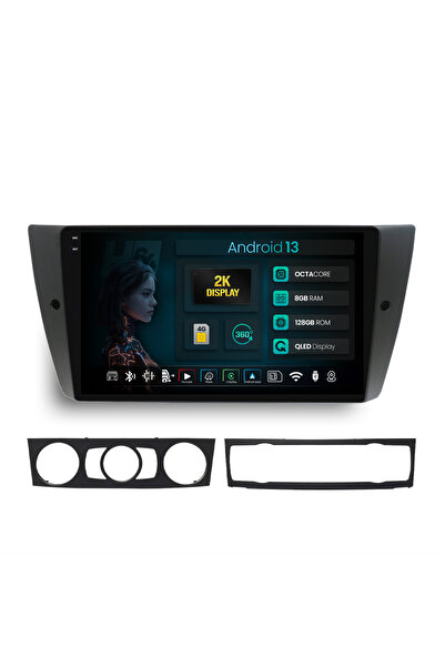 HUB64 Navigatie 2K BMW Seria 3 E90, E91, E92, 8GB RAM, Android 13, Octacore, ...