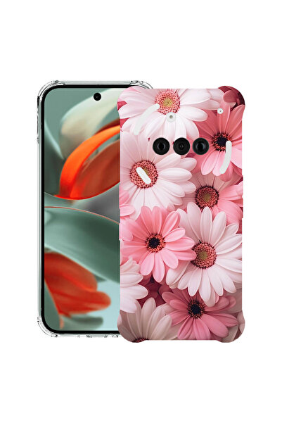 bestcase Carcasă spate antișoc pentru telefonul Nothing (3a), roz margaretă, ...