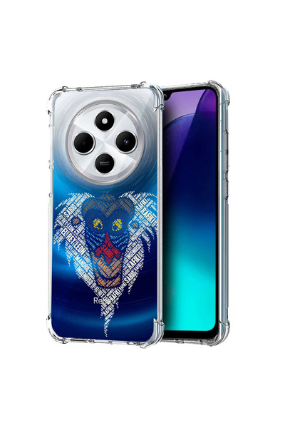 bestcase Carcasă spate antișoc pentru Poco C75 / Redmi 14C / A4, Calligraphy ...