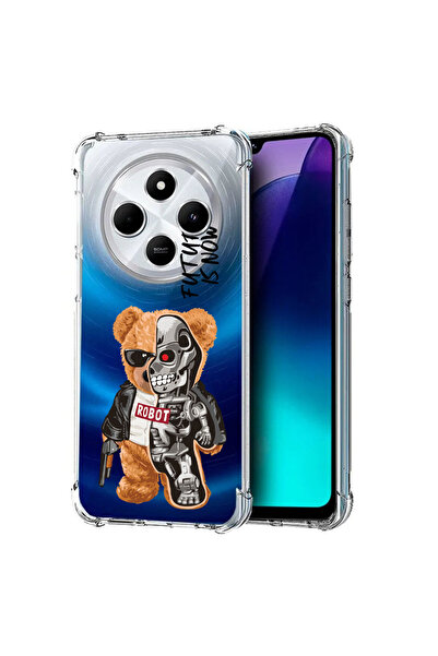 bestcase Carcasă spate antișoc pentru Poco C75 / Redmi 14C / A4, jumătate rob...