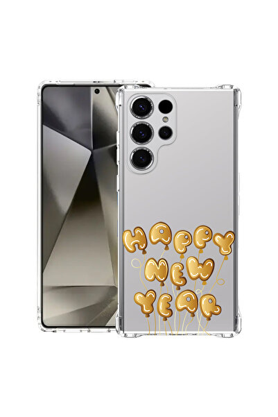 bestcase Αντικραδασμική θήκη πίσω μέρους για Samsung Galaxy S25 Ultra, Ευτυχι...