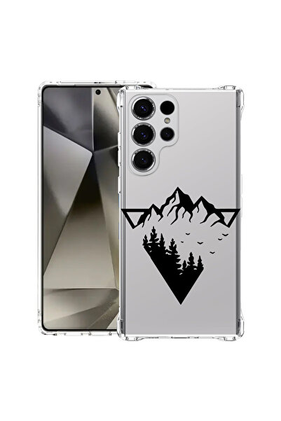 bestcase Carcasă spate antișoc pentru Samsung Galaxy S25 Ultra, Camping Fores...