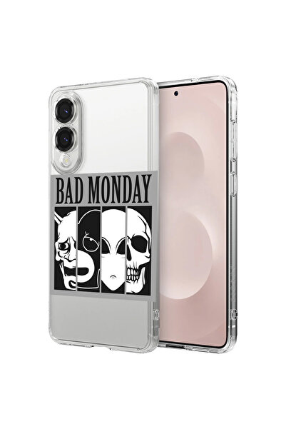 bestcase Carcasă spate antișoc pentru Samsung Galaxy S25 Edge, Bad Monday, 19...