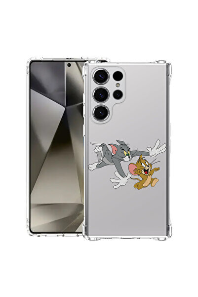 bestcase Αντικραδασμική θήκη πλάτης για Samsung Galaxy S25 Ultra, Tom And Jer...