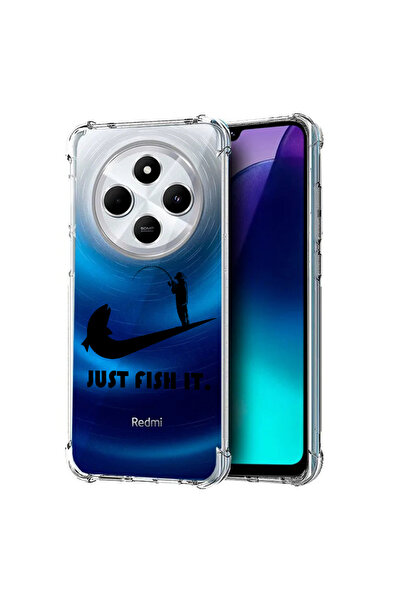 bestcase Carcasă spate antișoc pentru Poco C75 / Redmi 14C / A4, Just Fish It...