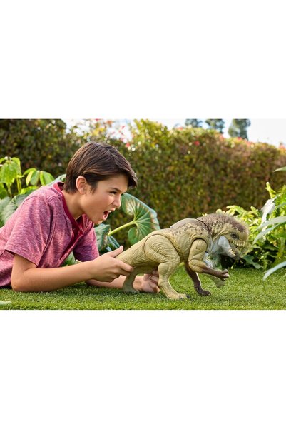Cici Oyuncak Sesli Jurassic Distortus Rex Figürü 55 cm (Villain) Mega Boy Dinozor Figür