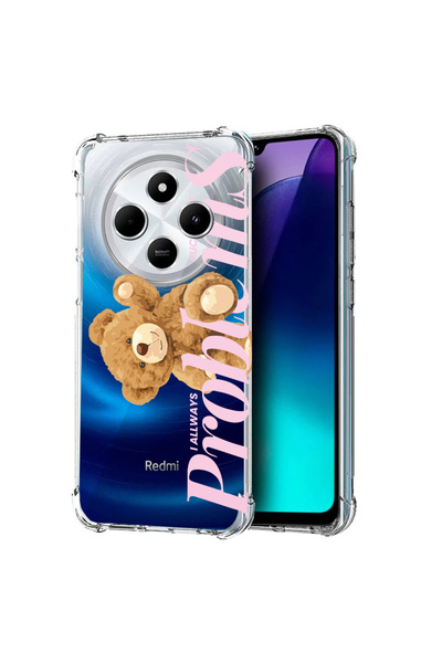 bestcase Carcasă spate antișoc pentru Poco C75 / Redmi 14C / A4, Ursuleț de p...