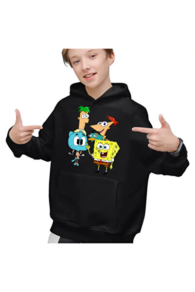 OEM Hanorac Copii Baieti Phineas Ferb Gumball Spongebob