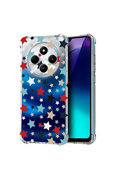 bestcase Carcasă spate antișoc pentru Poco C75 / Redmi 14C / A4, Stele, 19920...