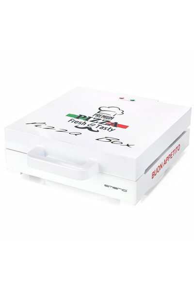 Emerio Pizza maker PB-115331, 1200W, 30 cm, Top and bottom heating, White