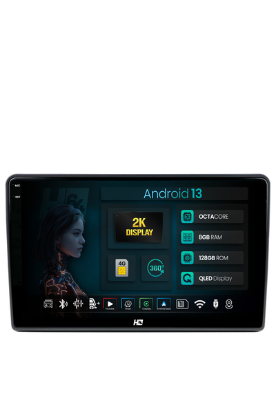 HUB64 Navigatie 2K Opel, 8GB RAM, Android 13, Octacore, Slot Sim 4G