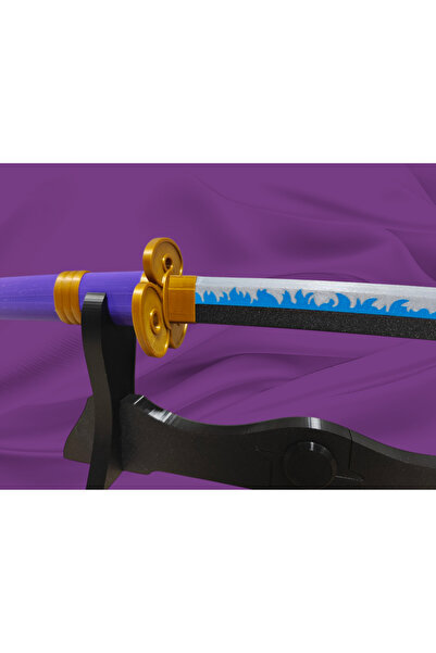 GRAT3D Zoro Enma V2 Katana 115 cm | One Piece | Sabit Model | Kın Dahil | Stand Hediye