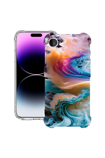 bestcase Carcasă spate antișoc pentru Apple iPhone 16e, culori lichide, 19882...