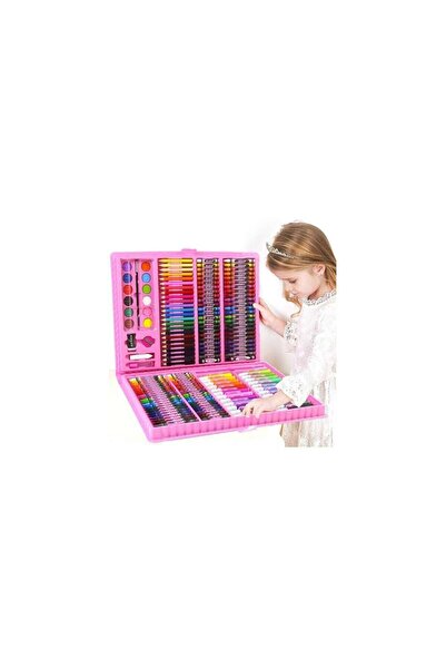 Mercaton Kit de pictură 168 buc + valiză roz