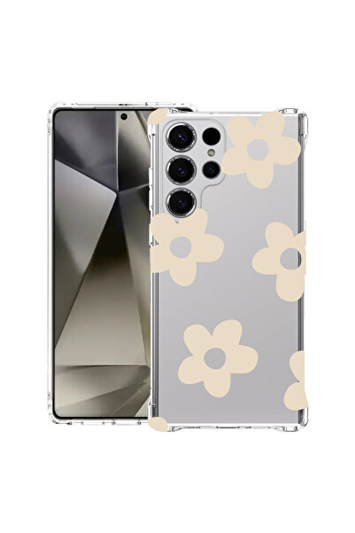 bestcase Αντικραδασμική θήκη πλάτης για Samsung Galaxy S25 Ultra, Retro Daisy...