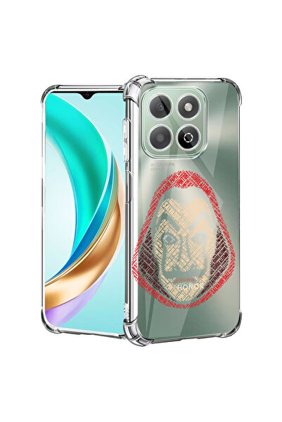 bestcase Carcasă spate antișoc pentru Honor X8C, caligrafie Money Heist, 1988...