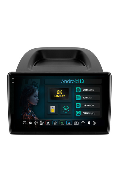 HUB64 Navigatie 2K Ford EcoSport (2017- Prezent) 8GB RAM, Android 13, Octacor...