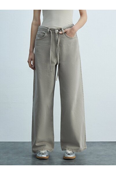 Ltb Denıssa Geniş Paça Yüksek Bel Jean Pantolon