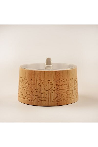 Dallaty Wooden Date Bowl Ramas Collection In Beige