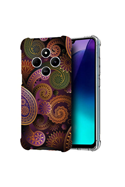 bestcase Carcasă spate antișoc pentru Poco C75 / Redmi 14C / A4, geometrică, ...