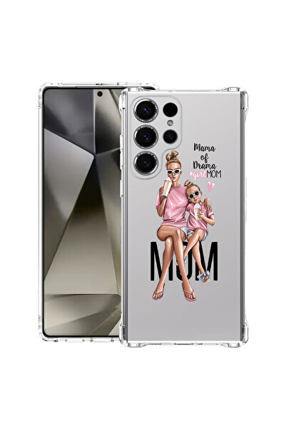 bestcase Αντικραδασμική θήκη πλάτης για Samsung Galaxy S25 Ultra, Κορίτσι Μαμ...