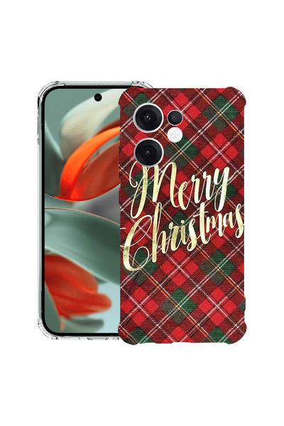 bestcase Carcasă spate antișoc pentru OPPO Reno13 F 5G, Crăciun Fericit, 1988...