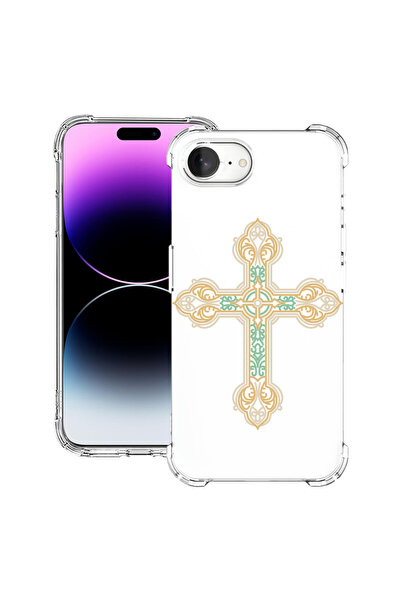 bestcase Αντικραδασμική θήκη πλάτης για Apple iPhone 16e, Cross, 1988231 AS 1790