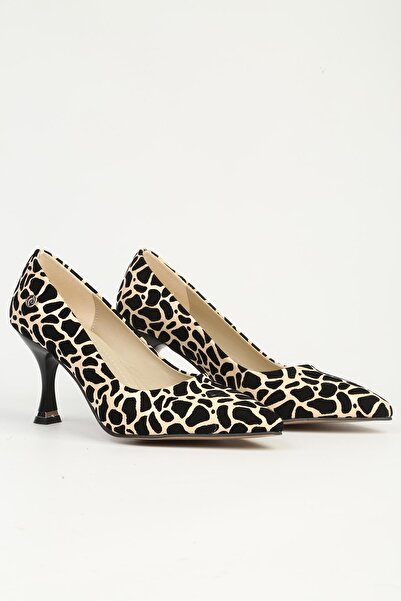 Pierre Cardin Beige Heeled Shoes Pc-55204