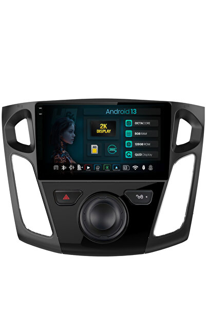 HUB64 Navigatie 2K Ford Focus 3 (2011-2019), 8GB RAM, Android 13, Octacore, S...