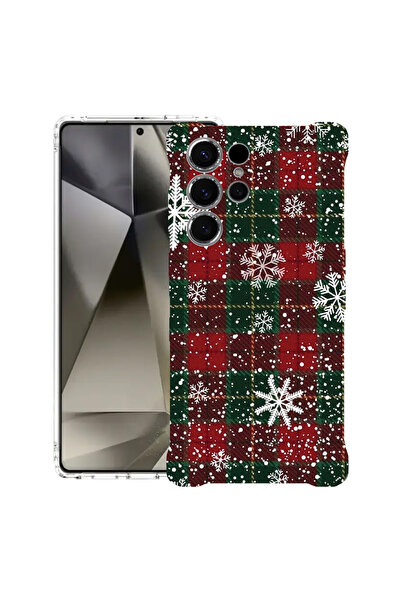 bestcase Αντικραδασμική θήκη πλάτης για Samsung Galaxy S25 Ultra, χριστουγενν...