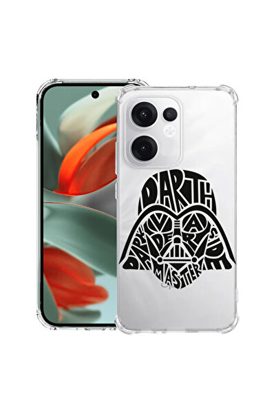 bestcase Carcasă spate antișoc pentru OPPO Reno13 F 5G, caligrafie Darth Vade...