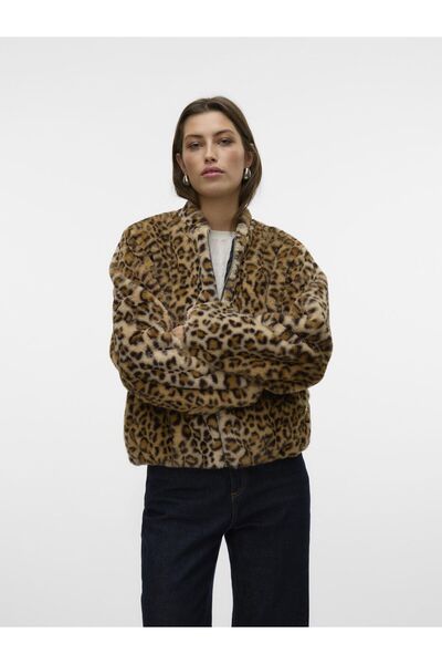 Vero Moda Jachetă din blană artificială VMSONJALIGA