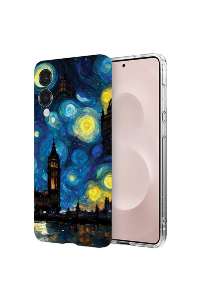 bestcase Carcasă spate antișoc pentru Samsung Galaxy S25 Edge, Starry Night, ...