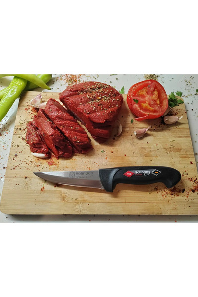 KB SOLİNGEN Solingen Siyah No:0 Kasap(ET) Bıçağı