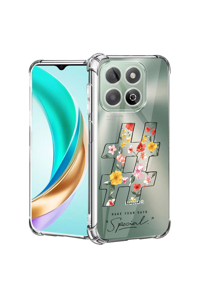 bestcase Αντικραδασμική πίσω θήκη για Honor X8C, Hashtag, 1988221 AS 1805