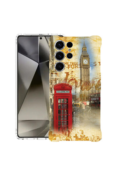 bestcase Αντικραδασμική θήκη πλάτης για Samsung Galaxy S25 Ultra, Λονδίνο, 19...