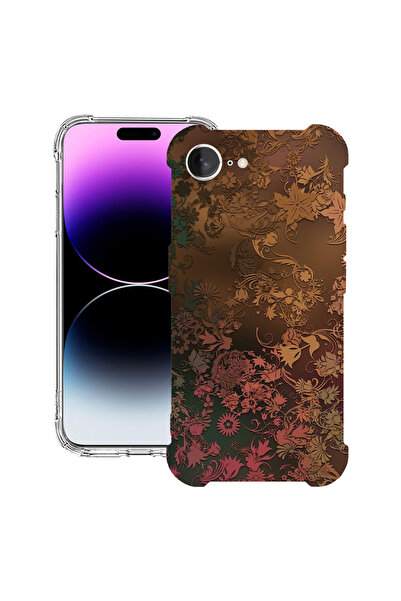 bestcase Carcasă spate antișoc pentru Apple iPhone 16e, pene aurii, 1988231 A...