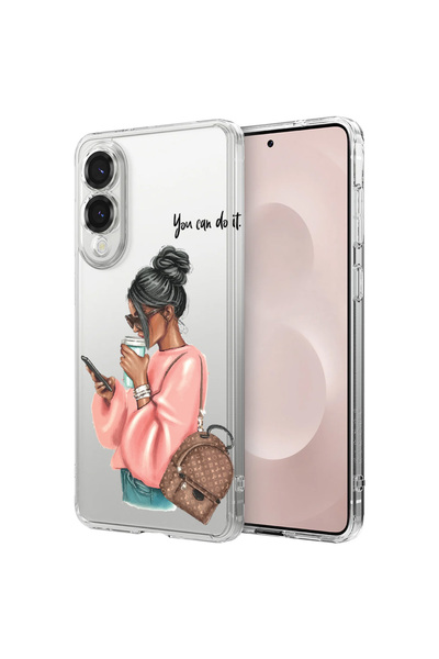 bestcase Carcasă spate antișoc pentru Samsung Galaxy S25 Edge, Shopping Girl,...