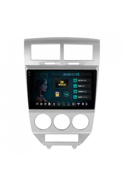 HUB64 Navigatie 2K Dodge Caliber (2006-2010), 8GB RAM, Android 13, Octacore, ...