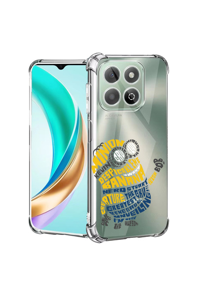 bestcase Carcasă spate antișoc pentru Honor X8C, Calligraphy Minion, 1988221 ...