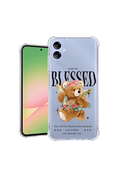bestcase Carcasă spate antișoc pentru Samsung Galaxy A06 4G, Teddy Bear Bless...