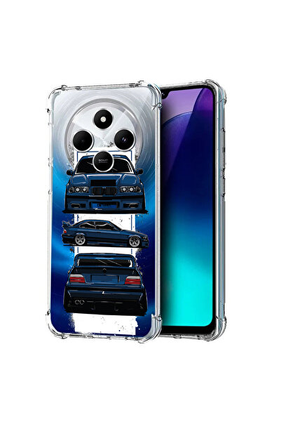 bestcase Carcasă spate antișoc pentru Poco C75 / Redmi 14C / A4, BMW E36, 199...