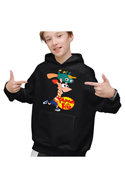 OEM Hanorac Copii Baieti Phineas si Ferb Dublat Perry Alearga